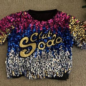 Sequin top
